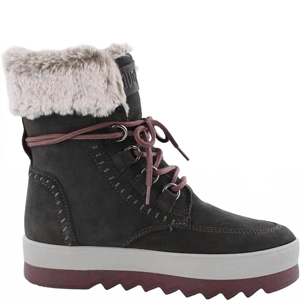 NEW COUGAR women's vanetta waterproof boots in pewter